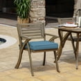 thumbnail image 2 of ARDEN ProFoam Essentials Outdoor Seat Cushion 20 x 20, French Blue Texture, 2 of 7