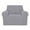 Grey, variant on Utopia Alley Stretch Chair Sofa Slipcover, 1 Seater Couch Sofa Cover Furniture Protector Soft with Non Slip Foam and Elastic Bottom for Kids and Pets, Stretch Jacquard Sofa Slipcover (Chair, Grey)