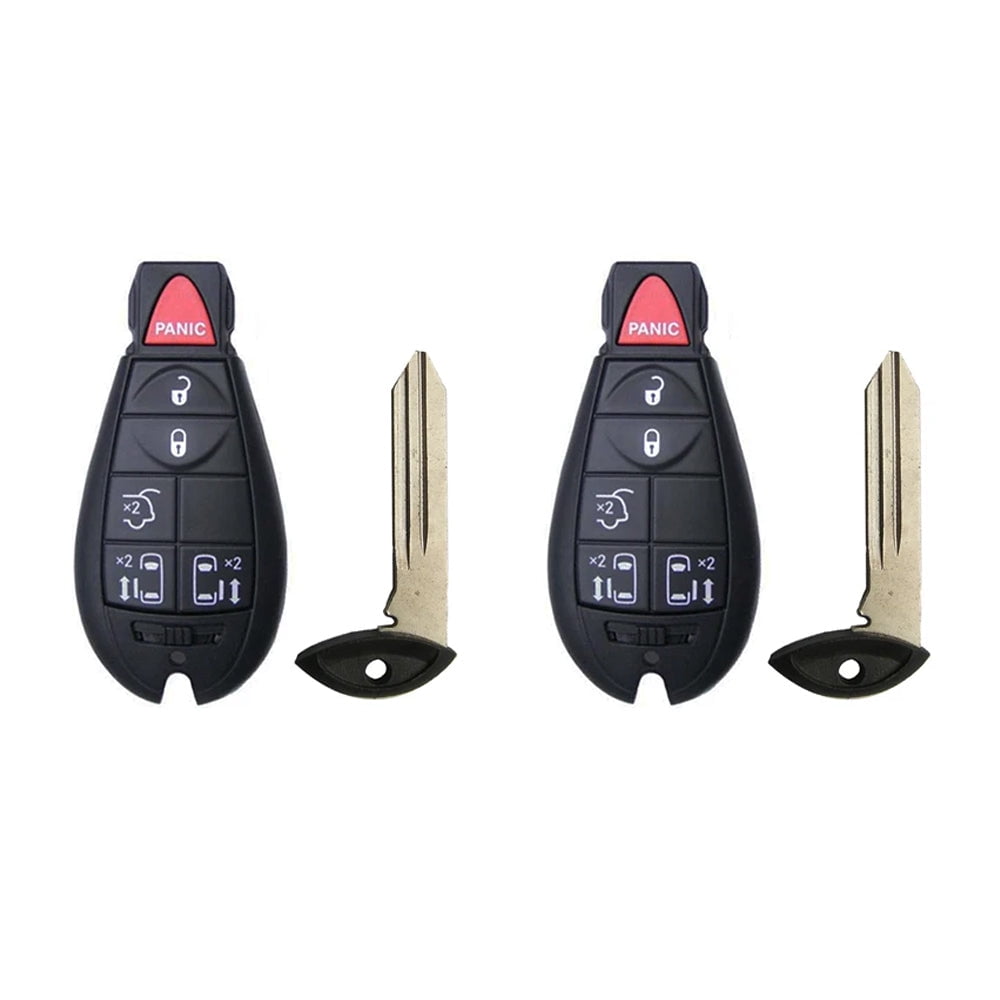 AKS KEYS 2 for Volkswagen Routan 2009 2010 2011 2012 6B Keyless Entry Remote Van Key Fob