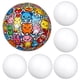 thumbnail image 1 of 6 bolas de poliestireno blanco: bolas lisas de poliestireno blanco para manualidades, esferas de espuma para proyectos de arte, decoraciones para fiestas y material escolar., 1 of 8