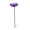 Purple, variant on mdesiwst Handmade Metal Bird Feeder Garden Stake with Pollinator Water Station Bird Bath for Water Feeder with Flower Design for Outdoor Yard Decor