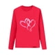 thumbnail image 3 of TaTaai Unisex Printed Round Neck Pullover, Valentine's Day Gift Spring Summer Long Sleeved Base Shirt Gift, 3 of 6