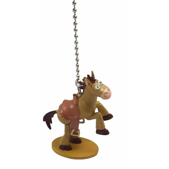 Toy Story Woody Horse Bullseye Pvc Light Fan Lamp Pull Chain Figurine 3” Disney