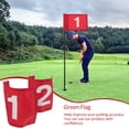 thumbnail image 4 of CIMAXIC 2pcs Outdoor Target Flags Polyester Training Flags Golfing Court Target Flags,8.27"X5.91"X0.08", 4 of 5