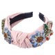 thumbnail image 5 of Diadema HUOGUO Barroca bordada con cristales de strass, 5 of 5