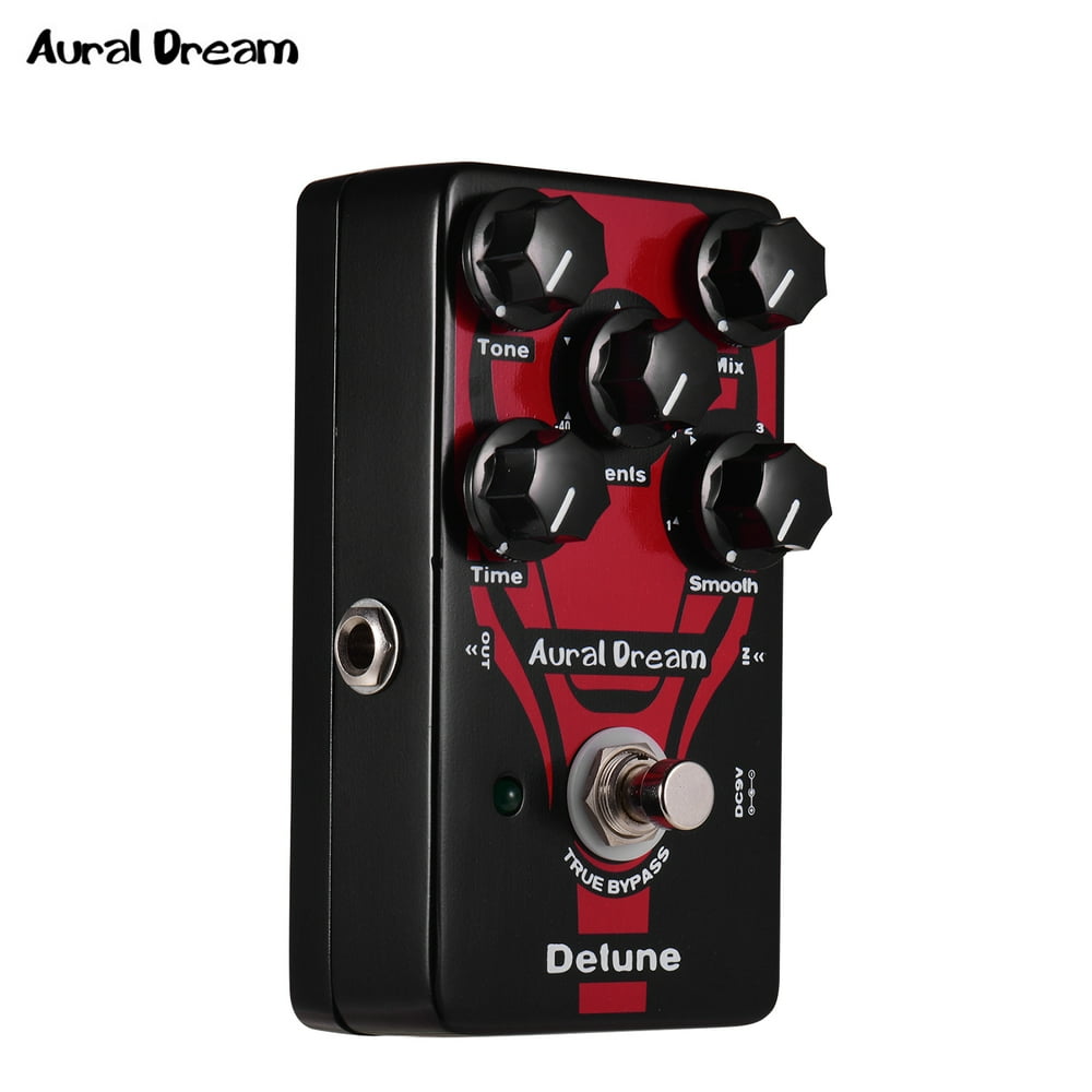 Aural Dream Detune Guitar Effect Pedal 4 Detune Modes Aluminum Alloy Shell with True Bypass