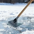 thumbnail image 5 of Ice Scraper Heavy Duty Triangle Ice Chipper For Winter Camping Hiking Outdoor Gear With Ergonomic Non Grip, 5 of 5