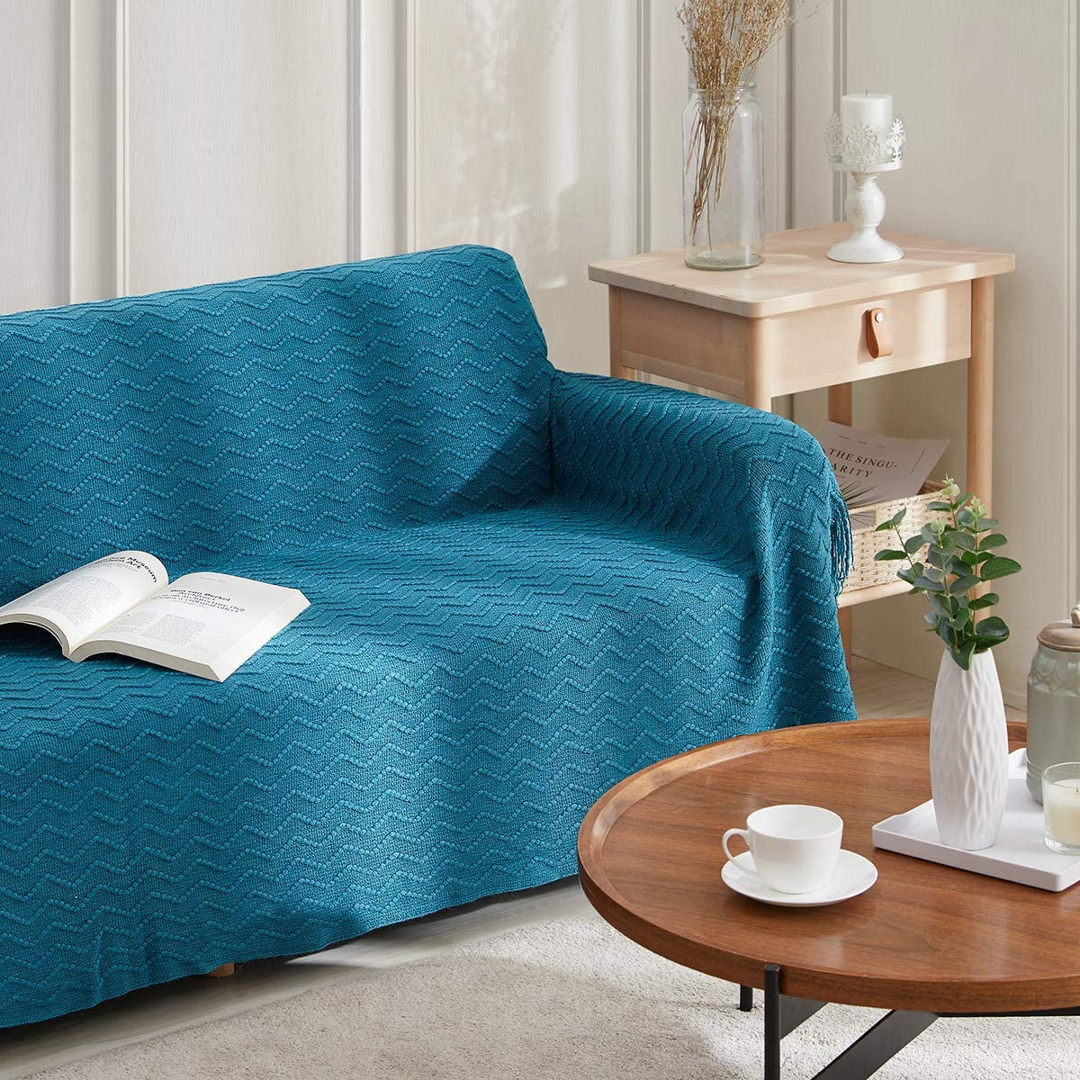 Sofa runner throw best sale