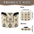 thumbnail image 2 of Haosy Coffee Block Golf Mallet Putter Cover Strong Magnetic Leather Golf Club Headcover Closure, 2 of 7