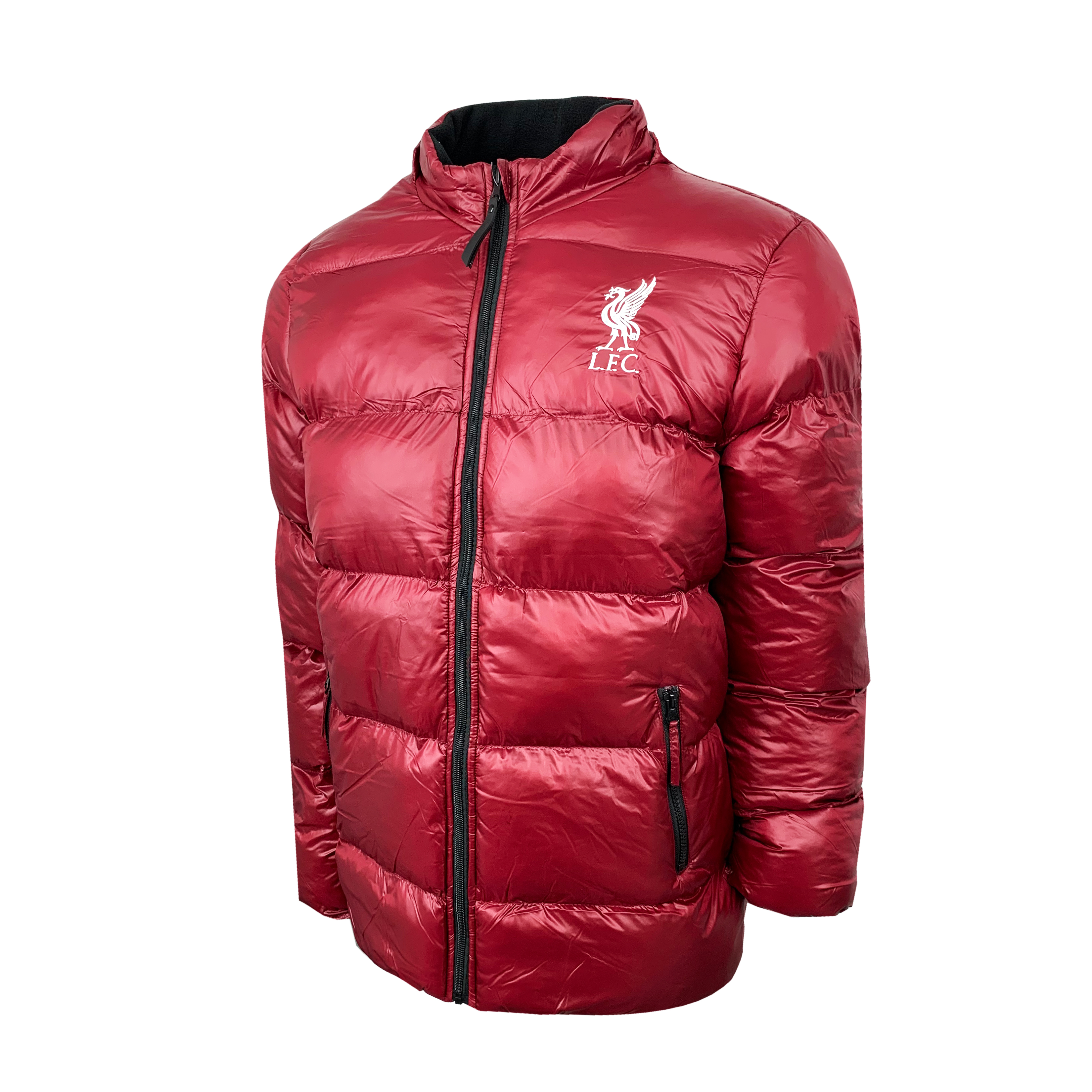 Liverpool Winter Jacket, With Removable Hood, Licensed Liverpool Puffer Jacket (YL) - image 5 of 5