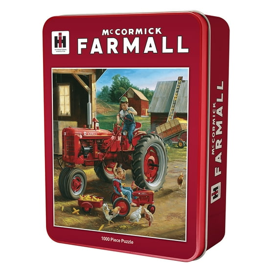 Farmall Friends 1000 Piece Tin Box Jigsaw Puzzle Com