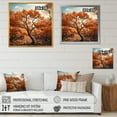 thumbnail image 4 of Designart "Abstract Oak Canopy Artistry I" Tree Oak Floater Framed Wall Art Prints, 4 of 5