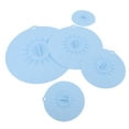 thumbnail image 1 of Cubierta Contra Salpicaduras de Microondas, Juego de Tapas de Silicona Resistente al Calor, Tapa de Succión de Alimentos Reutilizable de Fuerte adsorció para Tazonas, Ollas y, 1 of 7