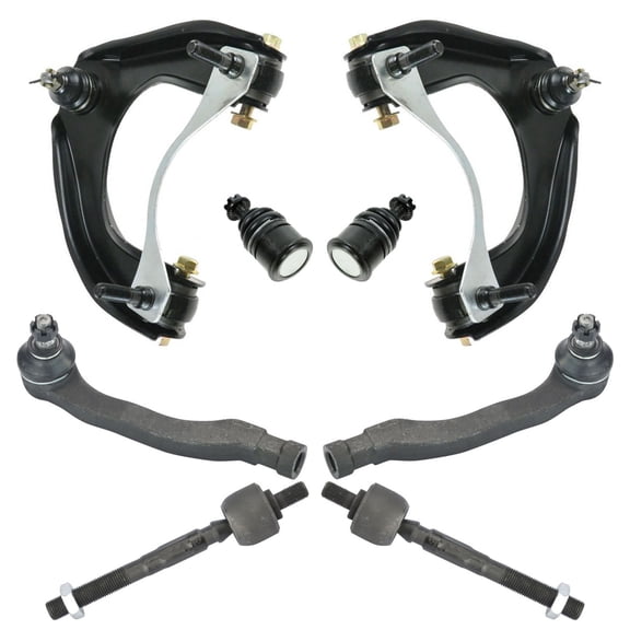 TRQ Upper Control Arm Lower Ball Joint Tie Rod End Front Set for 88-91 Civic CRX PSA59304 Fits select: 1988-1991 HONDA CIVIC