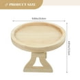 thumbnail image 2 of UPGRATOR Couch Snack Holder Sofa Armrest Tray Table Bamboo Snack Holding 1Pack Home Use, 2 of 7