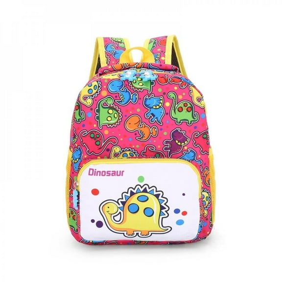 Children Toddler Preschool Backpack Cartoon Dinosaur Print Kids School Satchel Travel Lunch Bags