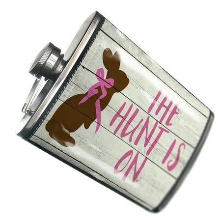 

NEONBLOND Flask The Hunt is On Rustic Chocolate Bunny