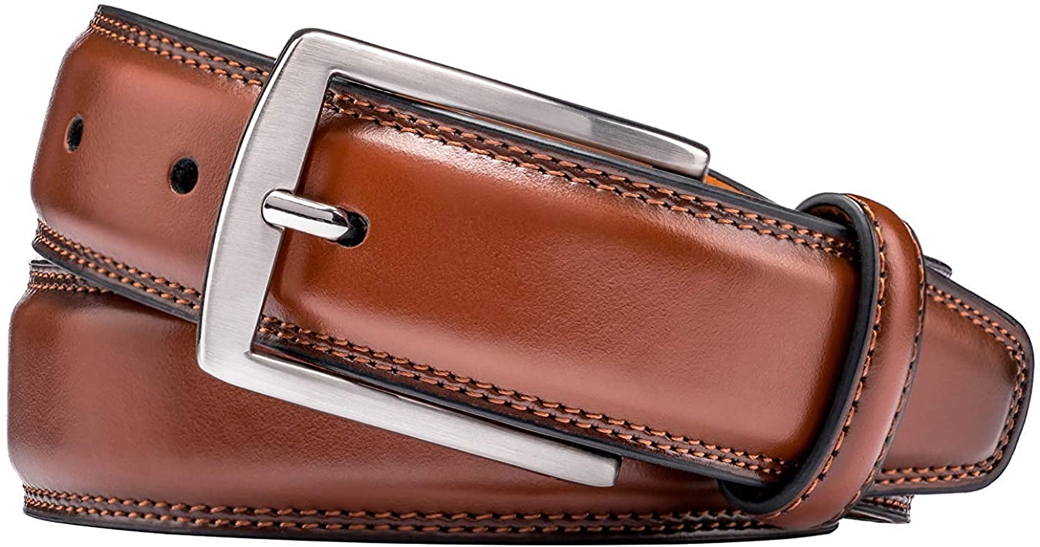 Kalmore Men's Genuine Leather Dress Belt photo 2