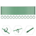 thumbnail image 1 of 12PCS Plant Stake Green Adjustable Garden Single Stem Plant Support Stake, 1 of 11