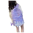 thumbnail image 5 of CUZIBR Sprinkle Ice Cream Print Backpack For Teen Girls Casual Lightweight Student School Backpack Travel Daypack With Multiple Pockets, 5 of 5