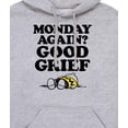 thumbnail image 3 of Peanuts - Monday Again Good Grief Charlie Brown -Men's Pullover Hoodie, 3 of 6