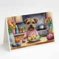 thumbnail image 5 of Decorating Easter Yorkshire Terrier Greeting Cards Pack of 8, 5 of 17