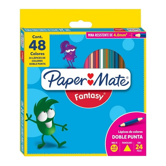 Lapices de Colores Paper Mate Fantasy 24 Piezas