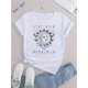 thumbnail image 2 of Camiseta de mujer Trajes de verano Traje Camiseta de cuello redondo para viajes de compras deportivas ﻿1pc Moonchild Mandala Graphic Tee, Women'S Casual Crew Neck Short Sleeve T-Shirt, Polyester Kn, 2 of 6