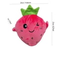 thumbnail image 3 of Clearance! Plush Strawberry Music Toy – Interactive Beat Piano Doll, Great Parent-Child Bonding Toy, Cute Plushies for Babies, Sensory Stuffed Animal for Rhythm, 3 of 8
