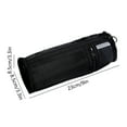 thumbnail image 3 of AuroraX Mesh Pencil Pouch,Japanese-Style,Black Pencil Case,Pen Bag, 3 of 5