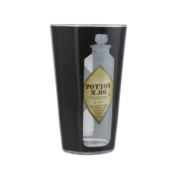 Paladone Harry Potter Potion Drinking Glass Tumbler, Officially Licensed Merchandise