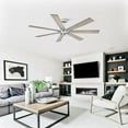 thumbnail image 3 of Parrot Uncle Ceiling Fans with Remote Control 72 Inch Ceiling Fan without Light Large Outdoor Ceiling Fans No Light, Oak/Antique Oak, 3 of 19