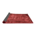 thumbnail image 2 of Ahgly Company Indoor Square Oriental Red Industrial Area Rugs, 5' Square, 2 of 4