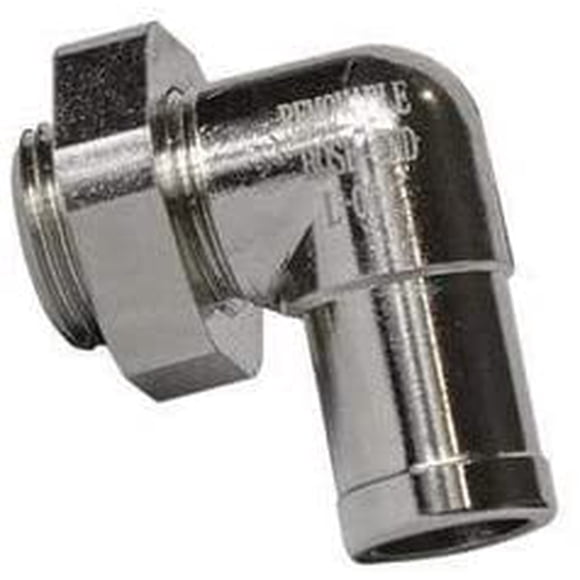 EZ Oil Drain Valve (L-001) Embout de Tuyau en L - Forme de L 3/8 Pouces