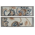 thumbnail image 3 of Berber Beige Floral Custom Size Slip Resistant Stair Treads 26 Inches Wide 10 Inched Length Set of 13, 3 of 3