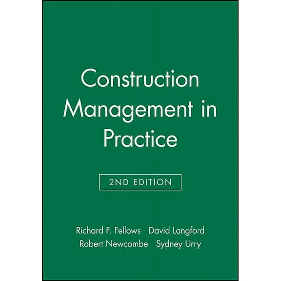 Construction Management Practice 2e, (Paperback)