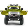 thumbnail image 1 of Gymax Electric Kids Ride On 12V Truck Car RC Remote Control Green, 1 of 10