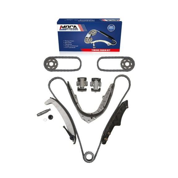 MOCA AUTOPARTS Timing Chain Kit Fit for 96-03 BMW 740iL 540i X5 03-05 Land Rover Range 4.4L DOHC