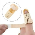 thumbnail image 3 of TISHITA 2xPlastic Finger Splint Brace Recovery Splint Mallet Splint 60 to 65mm Finger , Skin Color, 3 Pcs, 3 of 8