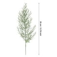 thumbnail image 3 of Youmylove 20-Pack Artificial Cedar Cedar Spray Branches Cedar Twig Stems Picks Greenery Ceder Stems Christmas DIY Accessories For Festival Winter Holiday Party Decal, 3 of 6