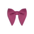 thumbnail image 1 of INSPIRE CHIC Nœuds Papillon Unisexes en Velours Pré-Noués Formels Unis Couvre-Cou Rose Rouge, 1 of 5