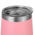 thumbnail image 4 of Taza térmica de acero inoxidable, taza térmica para exteriores con boca resbaladiza redonda de 12 oz y 360 ml con cubierta deslizante para viajes, 4 of 8