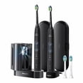 thumbnail image 1 of Philips Sonicare Optimal Clean Édition Lot de 2 Brosse à Dents Électrique Rechargeable, Noire, 1 of 2