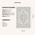thumbnail image 5 of Tapete Decorativo Ilai Cloud 200 x 300 cm - Alfombra Grande Saffron Looms, 5 of 5