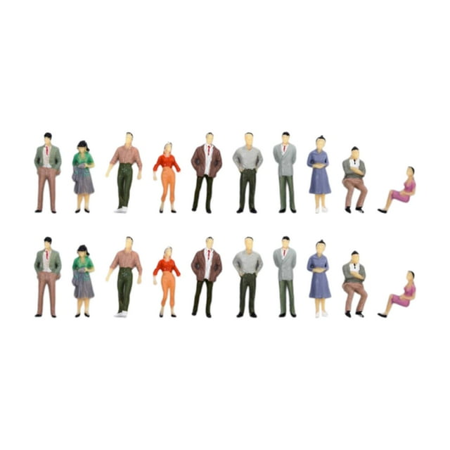 Tiny People-figuras De Ferrocarril En Miniatura, Dise?o De Micropaisaje, Decoración Sunnimix figura de gente en miniatura
