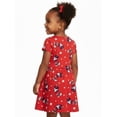 thumbnail image 3 of Disney Toddler Girls Starry Minnie Dress with Short Sleeves, Sizes 12M-5T, 3 of 8