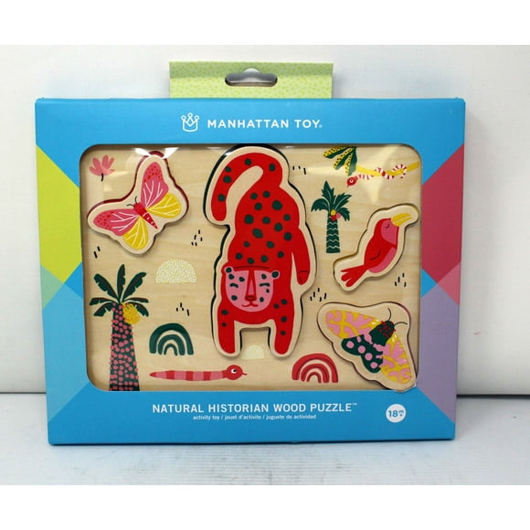 The Manhattan Toy Company Natural Historian Wood Puzzle Activity