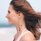 thumbnail image 3 of 2 piezas Tassel Ear Bone Clip de luna Earra de orejas Estrellas de luna Clip de oído no penetrante en aretes, 3 of 4