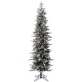 thumbnail image 1 of Frosted Tannenbaum Christmas Tree with Warm White LED Lights, 5 ft. x 23 in., 1 of 1