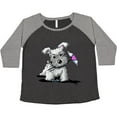 thumbnail image 3 of Inktastic Schnauzer with Heart Women's Plus Size T-Shirt, 3 of 5